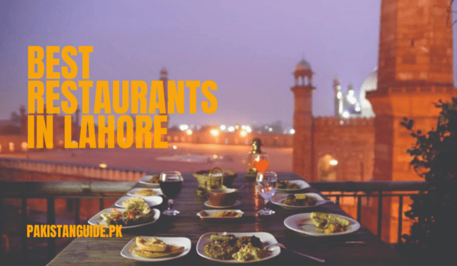 best restaurants in Lahore