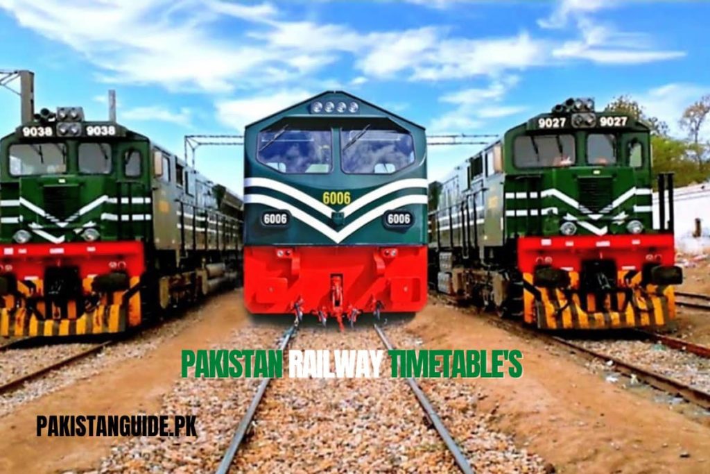 Pakistan Railway timetable