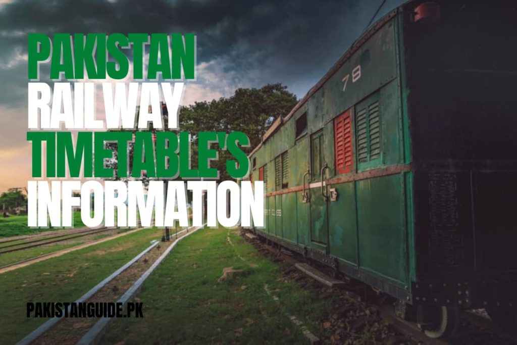 Pakistan Railway timetable